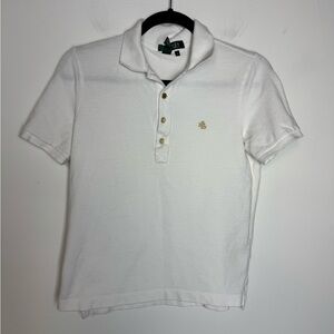 Lauren Ralph Lauren White Polo Gold Buttons Small